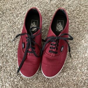 Maroon Vans